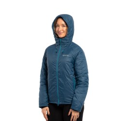 Insulating jacket for active movement Aparso Allmountain Eco W – blue